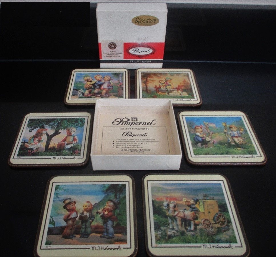 hummel pimpernel onderzetters, Ophalen of Verzenden