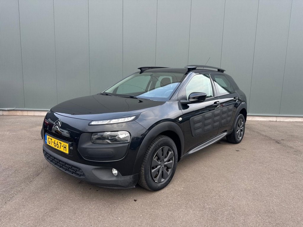 Citroën C4 Cactus 1.6 BlueHDi Feel ONDERHOUDSBOEKJE | NAP !, Auto's, Voorwielaandrijving, 96 €/maand, Zwart, Origineel Nederlands