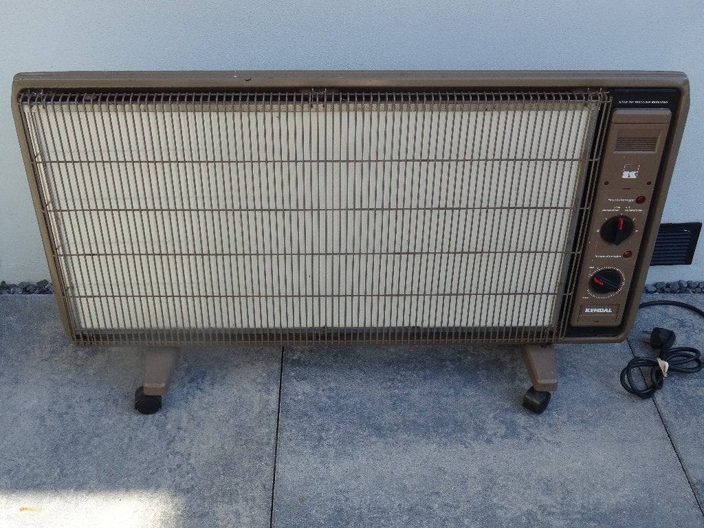 Kendal kachel oliekachel elektrische kachel verrijdbaar, Ophalen, Oliekachel, Gebruikt, Elektrisch
