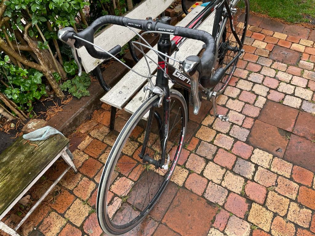 Garnelli Racefiets met Shimano Tiagra en carbon voorvork, Fietsen en Brommers, Fietsen | Racefietsen, 28 inch, Gebruikt, Aluminium