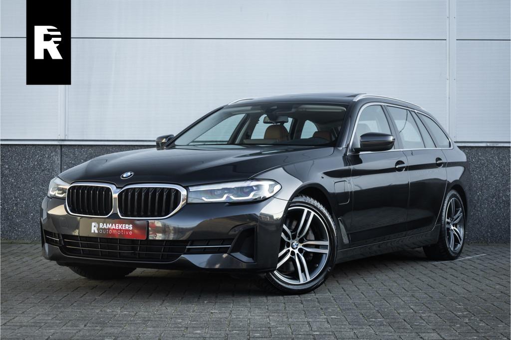 BMW 5 Serie Touring 530e Panoram / Camera / Leder / Elec sto, Automaat, 1998 cc, Gebruikt, Euro 6
