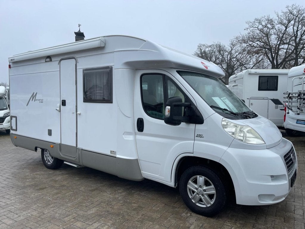 Bürstner Marano T580 Vastbed Top-indeling 2010 Airc, Ringverwarming, Fiat, 6 tot 7 meter, Bedrijf