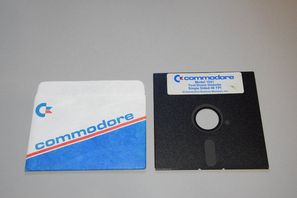 Commodore 64 (C64) : Test / Demo Diskette 1541 (48 tpi), Computers en Software, Vintage Computers, Ophalen of Verzenden, Commodore C 64