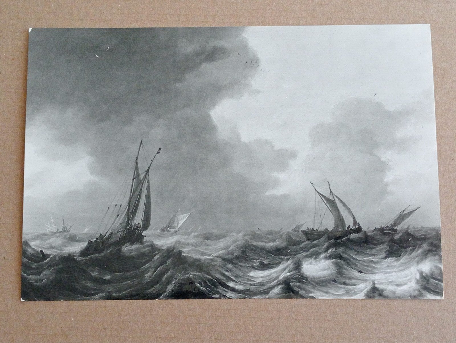 Pieter Muller Galerie Persfoto Schepen op de Zuiderzee, Ophalen of Verzenden, 1940 tot 1960, Gebruikt, Overige onderwerpen