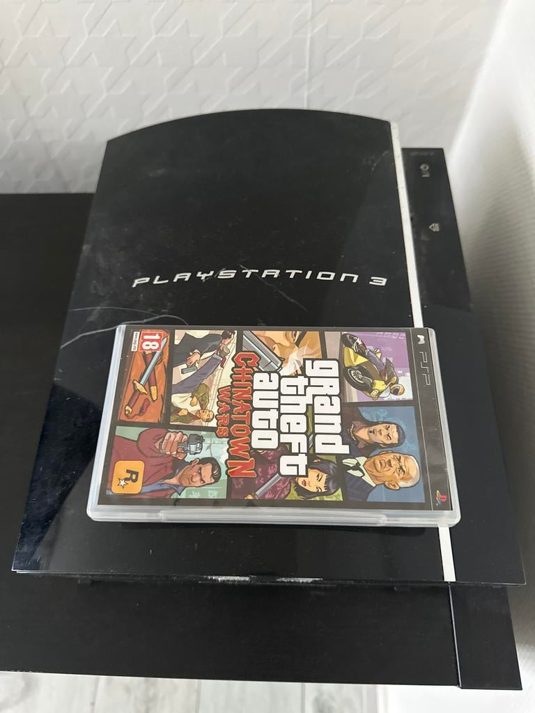 PlayStation 3 defect (gaat aan maar start niet op) + game, Ophalen of Verzenden, Zonder controller, 120 GB, Slim