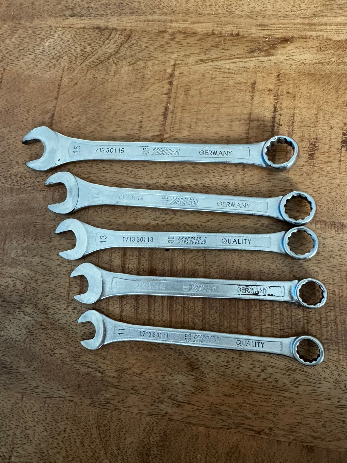 Wurth zebra ringsteeksleutel. 11 t/m 15, Ophalen of Verzenden, Gebruikt
