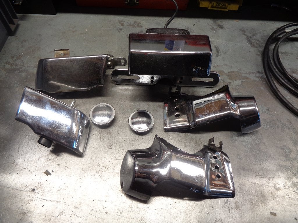 Honda goldwing gl1200 div. chroom, Motoren, Ophalen of Verzenden