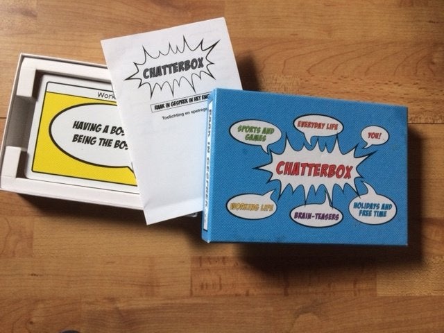 Chatterbox: Raak in gesprek in het Engels, Ophalen of Verzenden, Zo goed als nieuw, Taal en Lezen