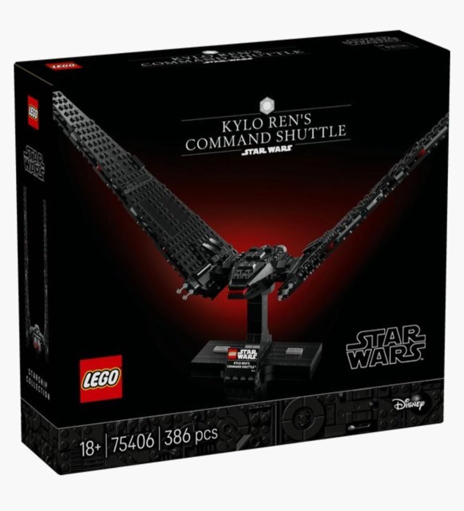 LEGO Star Wars Kylo Rens Command Shuttle 75406 >>NIEUW<<, Ophalen of Verzenden, Nieuw, Complete set, Lego