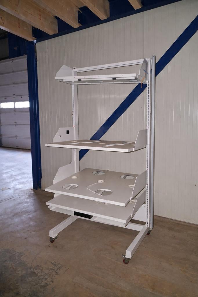 Verrijdbaar metalen werkstation / opslagrek / werkbank /kast, Ophalen