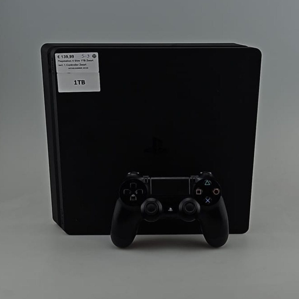 Playstation 4 Slim 1TB Zwart Incl: 1 Controller Zwart, Sony, Gebruikt, Support@sony.com, 1-7-1 Konan, Minato-ku
Tokyo 108-0075
Japan