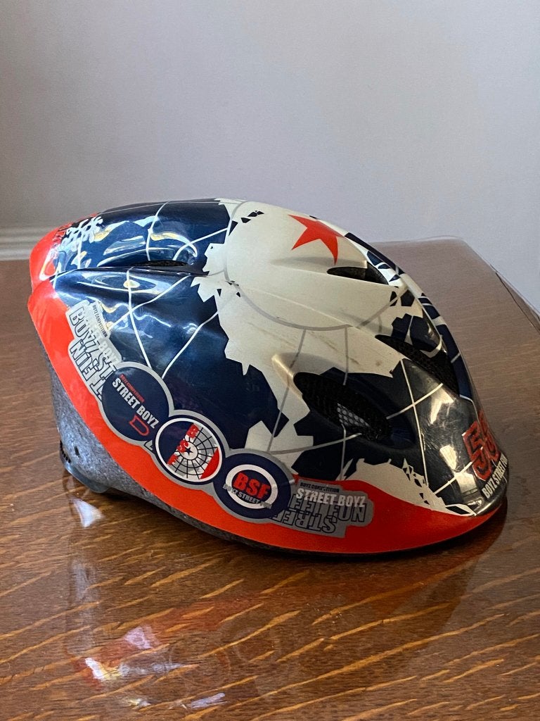 Kinderhelm fietsen / skeeleren, maat M, hoofdomtrek 50-56, Sport en Fitness, Kinderen, Ophalen of Verzenden, Bescherming, Verstelbaar