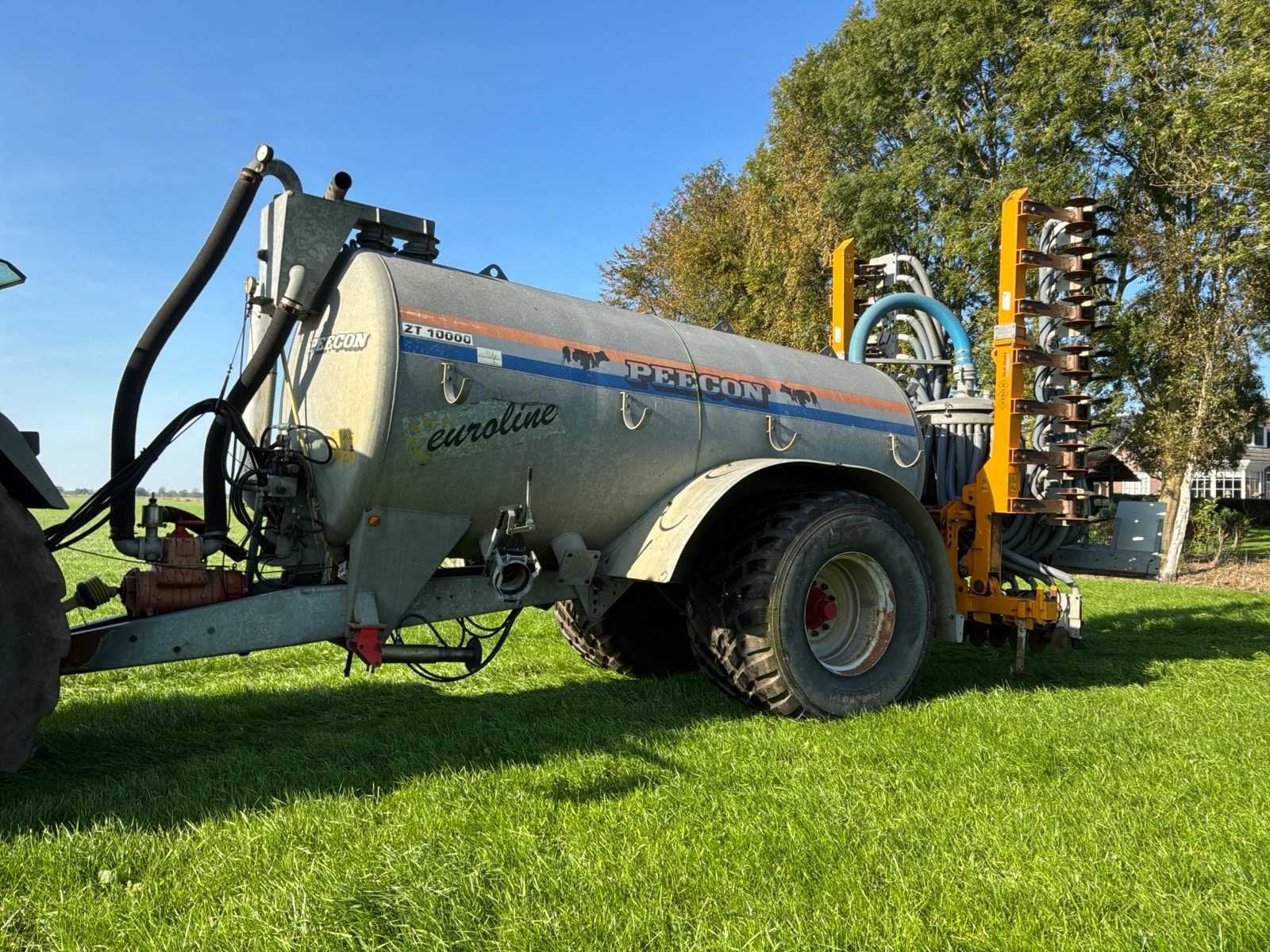 2007 Peecon ZT10000 Mesttank met 2014 bemester, Overige, Gewasbescherming en Bemesting
