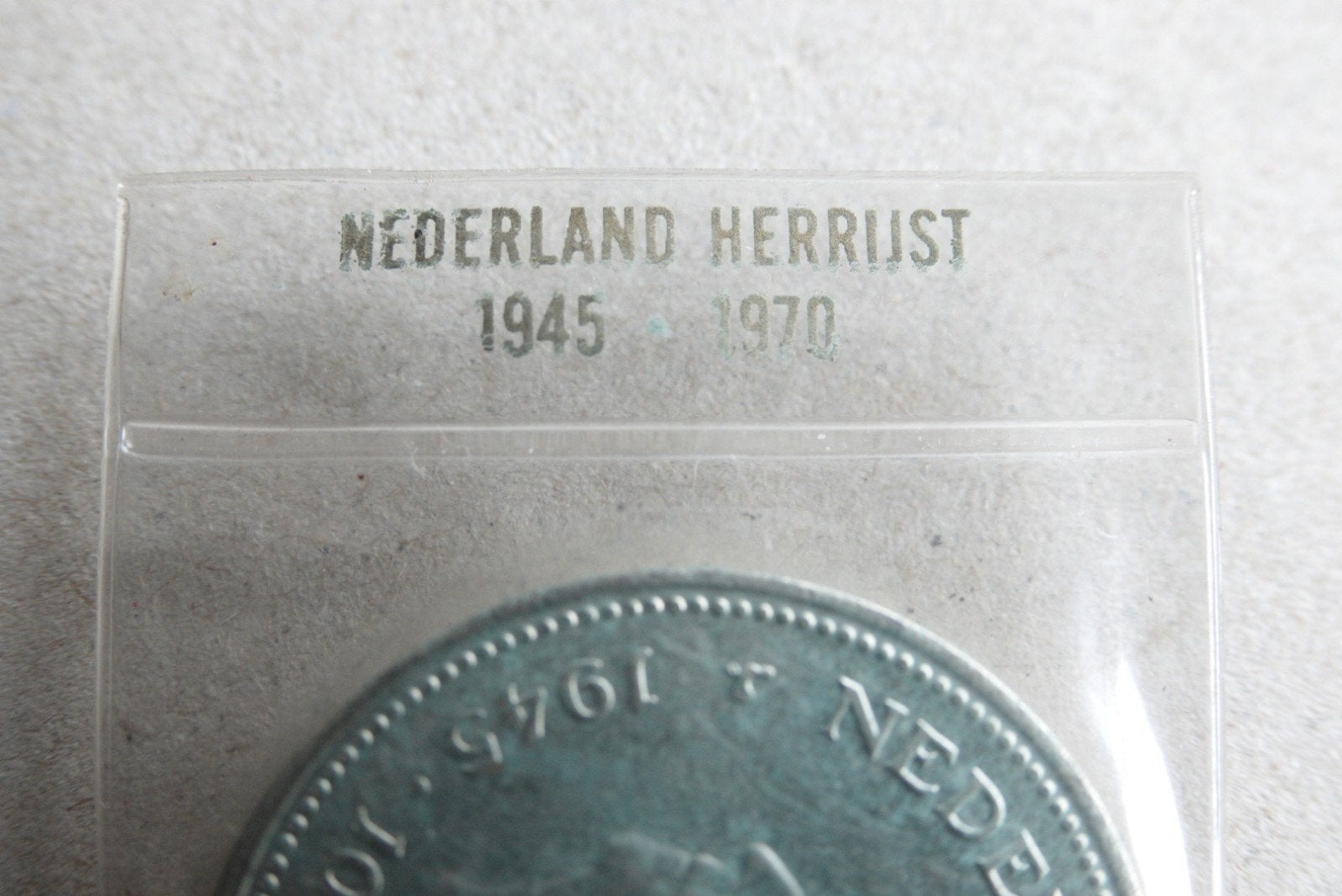 Zilveren Tientje Nederland Herrijst 1945-1970 Geseald, Postzegels en Munten, Munten | Nederland, Ophalen of Verzenden, Koningin Juliana