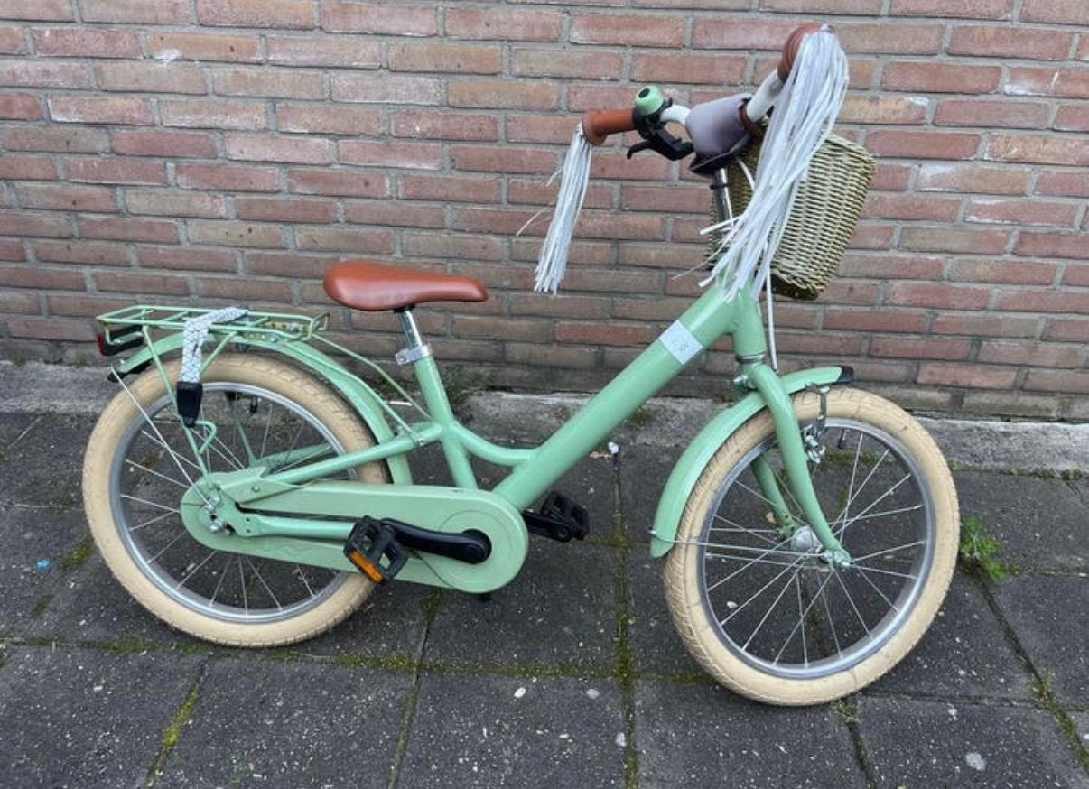 Kinderfiets 18 inch, Ophalen, Zo goed als nieuw, Terugtraprem, 16 tot 20 inch
