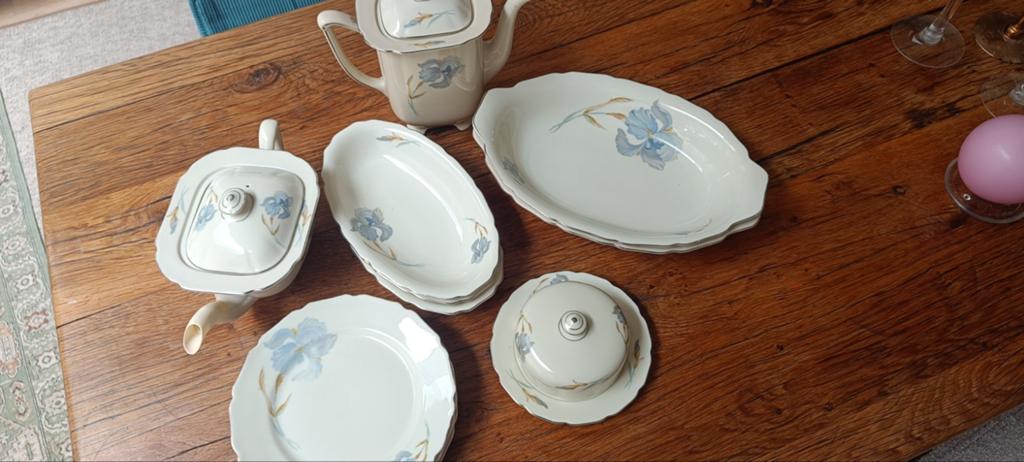 Vintage Thomas Bavaria Servies - Bloemenmotief, Ophalen