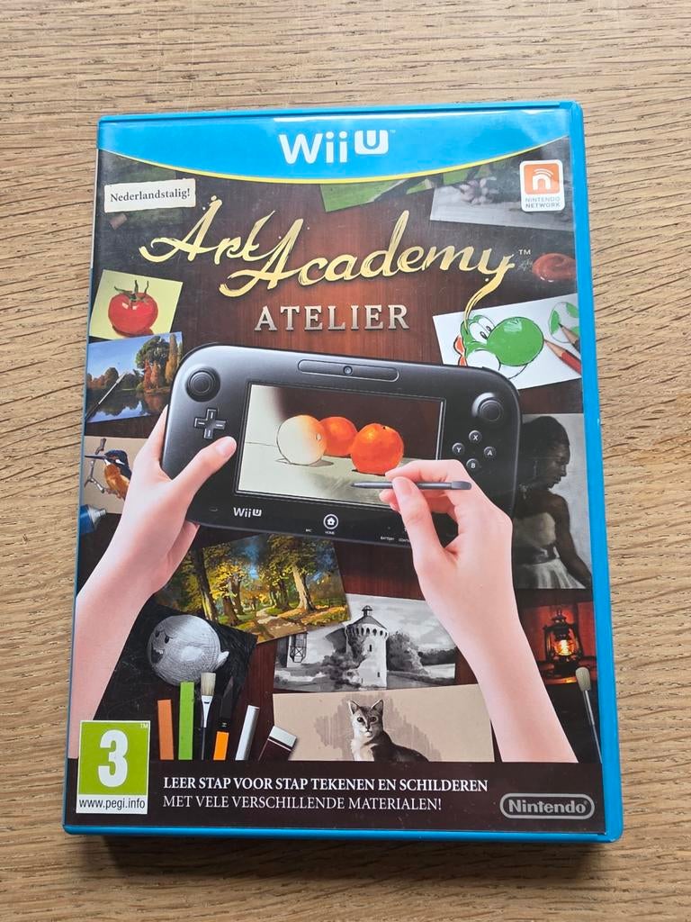 Art Academy Atelier - Wii U (Nederlandstalig), Spelcomputers en Games, Games | Nintendo Wii U, Gebruikt, Puzzel en Educatief, 1 speler