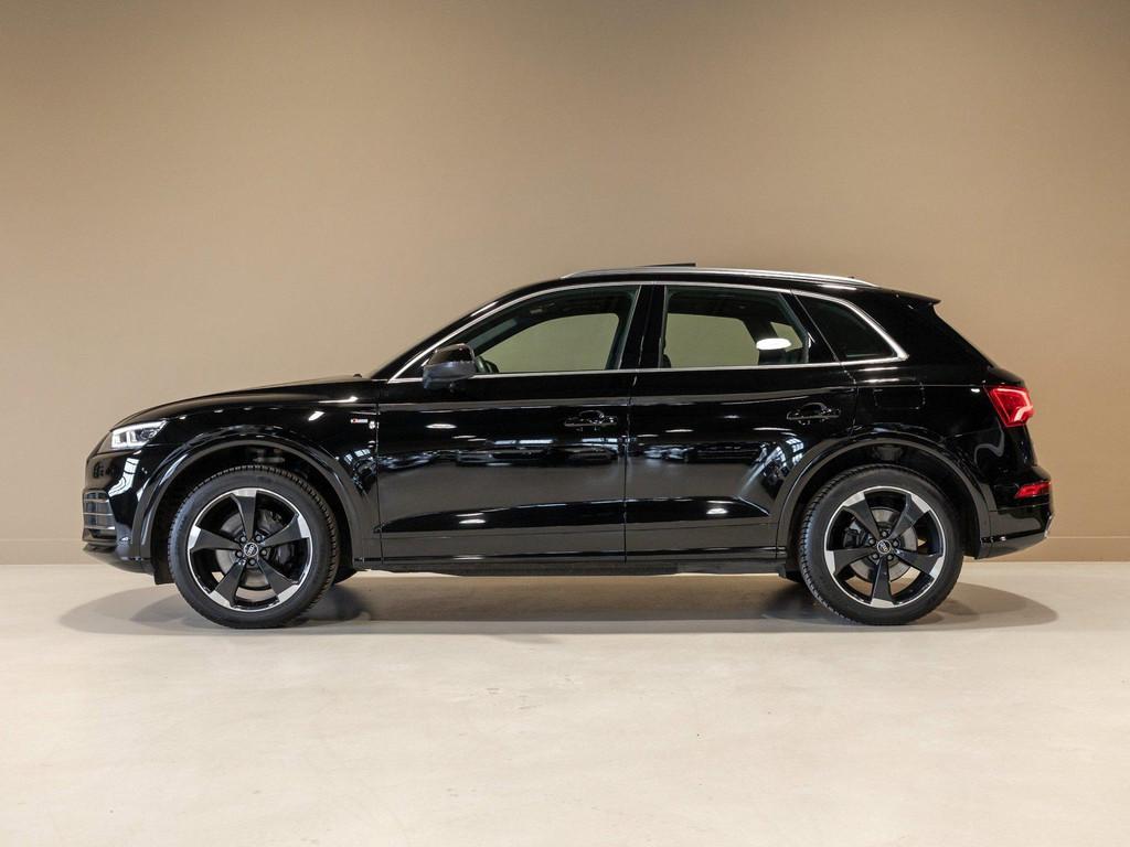 Audi Q5 55 TFSI e S-Line edition / 368pk / Panorama dak / Ke, Auto's, Audi, Automaat, 4 cilinders, Zwart, Plug-in hybride