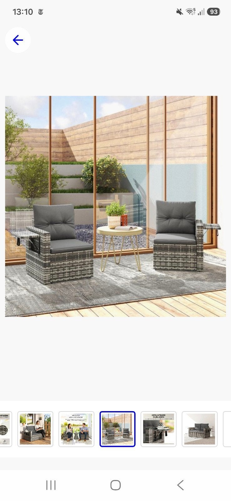 Tuinbankje, Tuin en Terras, Tuinschermen, Ophalen, Zo goed als nieuw, 200 cm of meer, 150 tot 200 cm