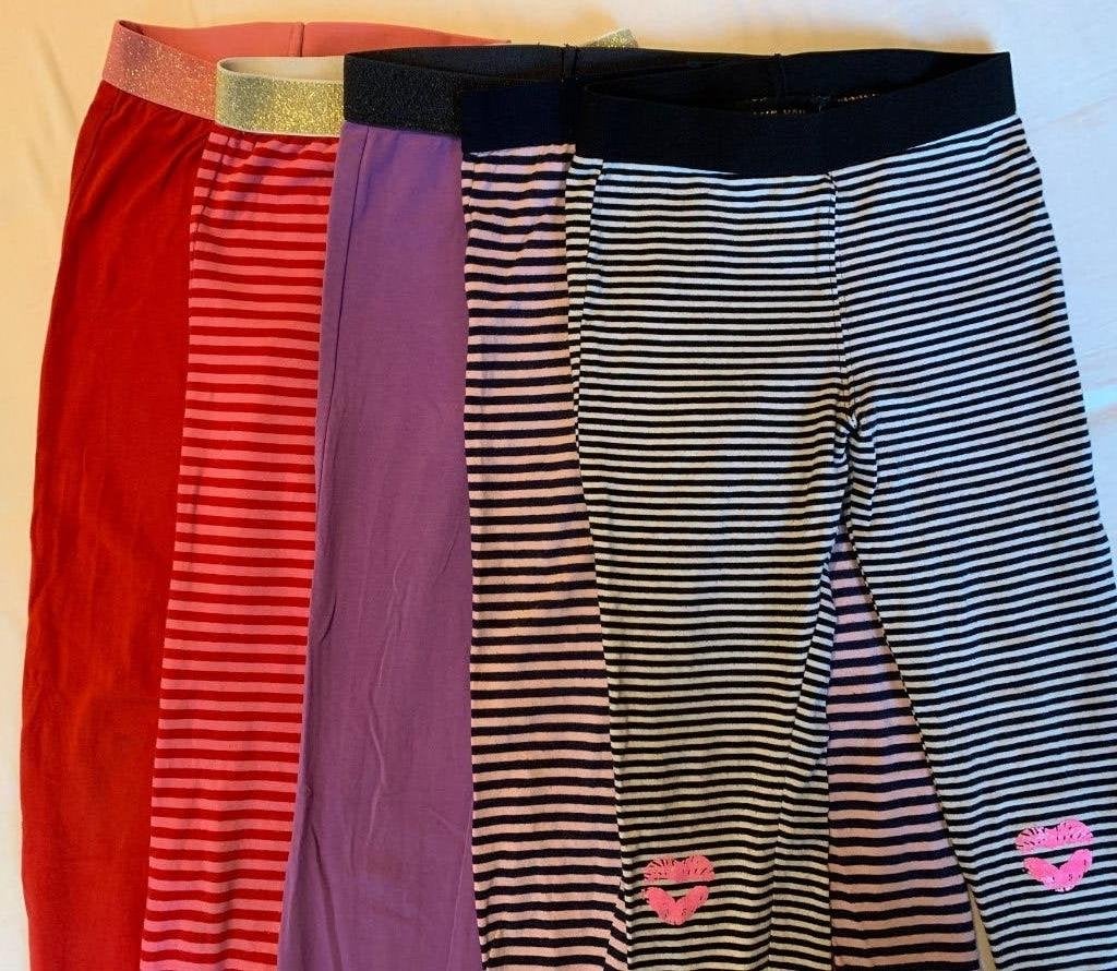 Set van 5 lange leggings merk Z8 maat 134, Ophalen of Verzenden, Meisje, Broek
