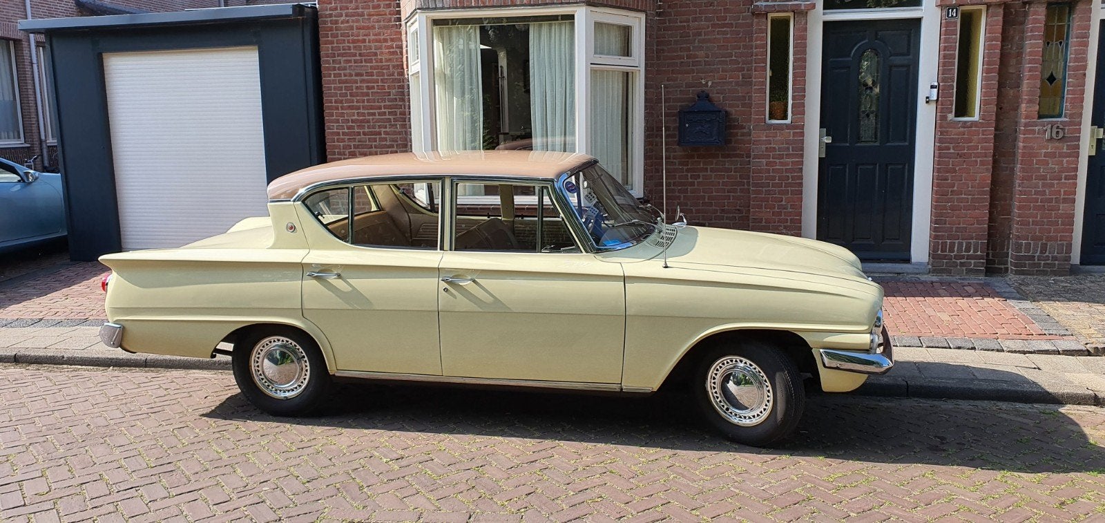 Ford Consul 1.3 315 1961 Geel, Achterwielaandrijving, 1340 cc, Handgeschakeld, Particulier