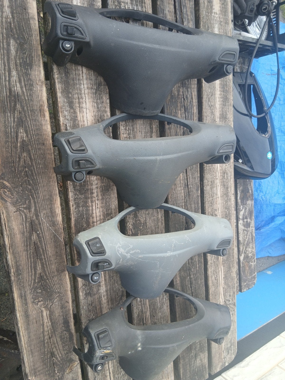 Piaggio fly binnen zijde stuurkap 6,- per stuk, Ophalen of Verzenden, Kap, Piaggio