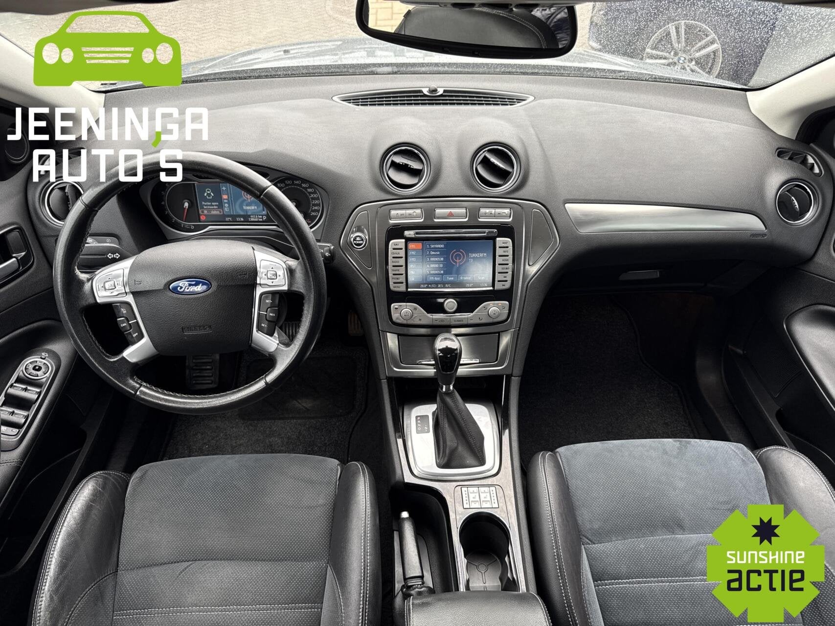 Ford Mondeo 2.3-16V Titanium|Navi|Trekhaak|Stoelverwarming|C, Auto's, 1441 kg, Gebruikt, Zwart, 4 cilinders
