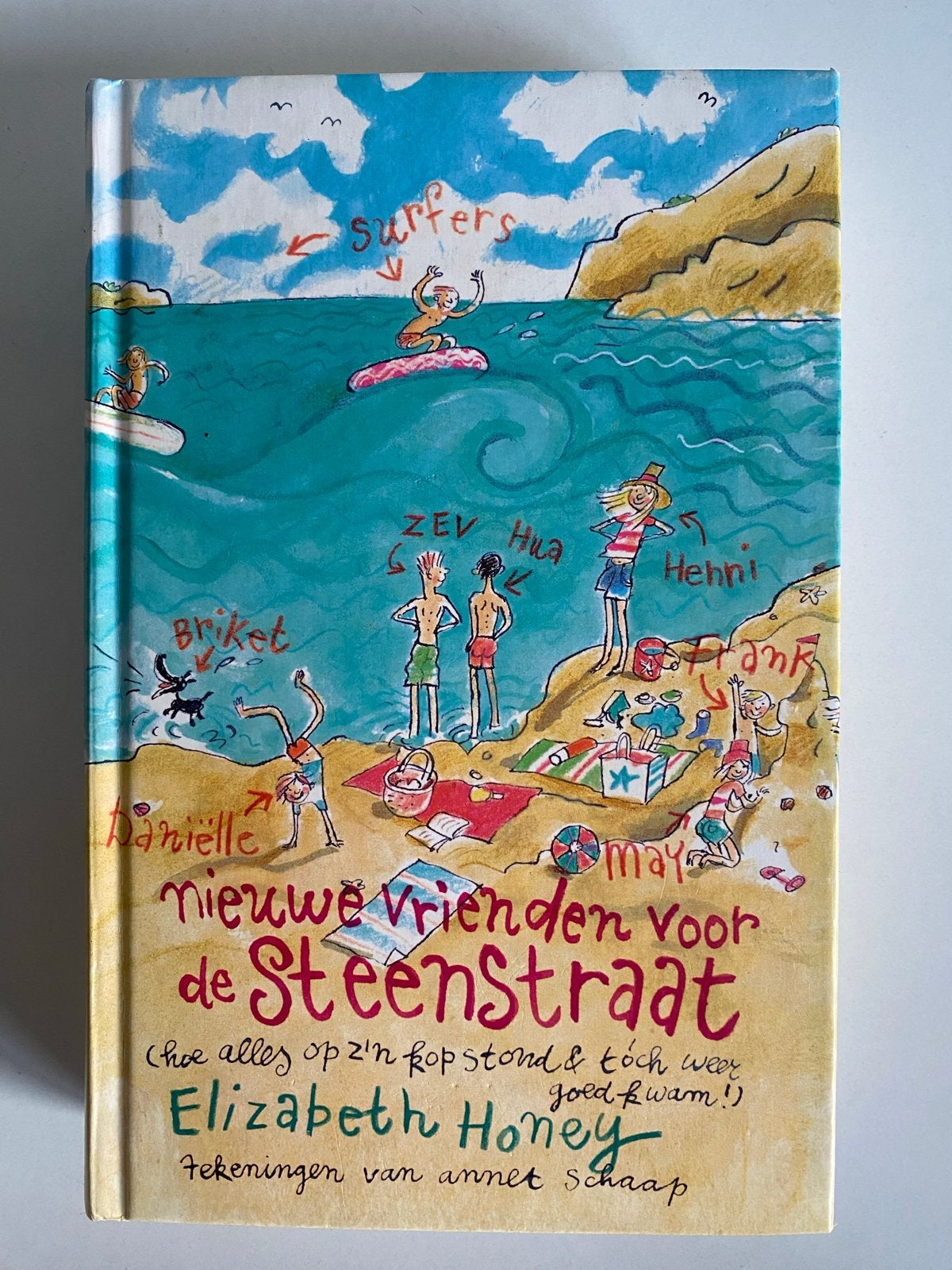 Nieuwe Vrienden voor de Steenstraat - Elizabeth Honey, Boeken, Ophalen, Zo goed als nieuw, Fictie