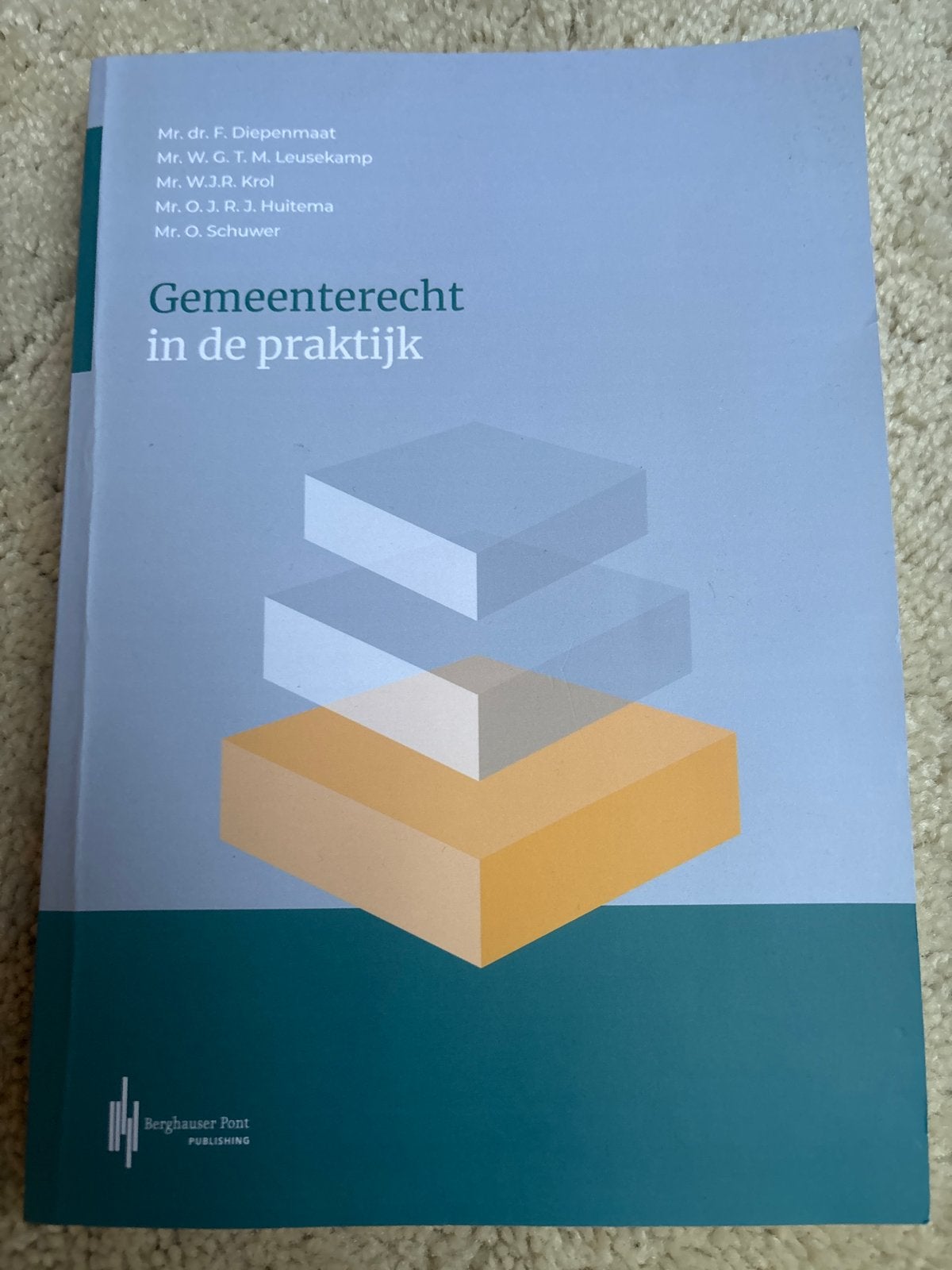 Gemeenterecht in de praktijk, Boeken, Ophalen of Verzenden, Gamma, Zo goed als nieuw, HBO
