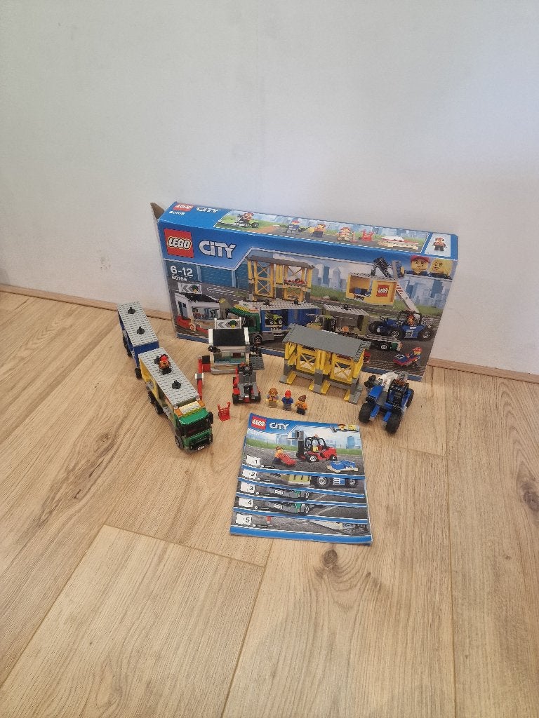 LEGO City 60169 Vrachtterminal met Vorkheftruck, Kinderen en Baby's, City, Inclusief instructies, Lego, Ophalen of Verzenden