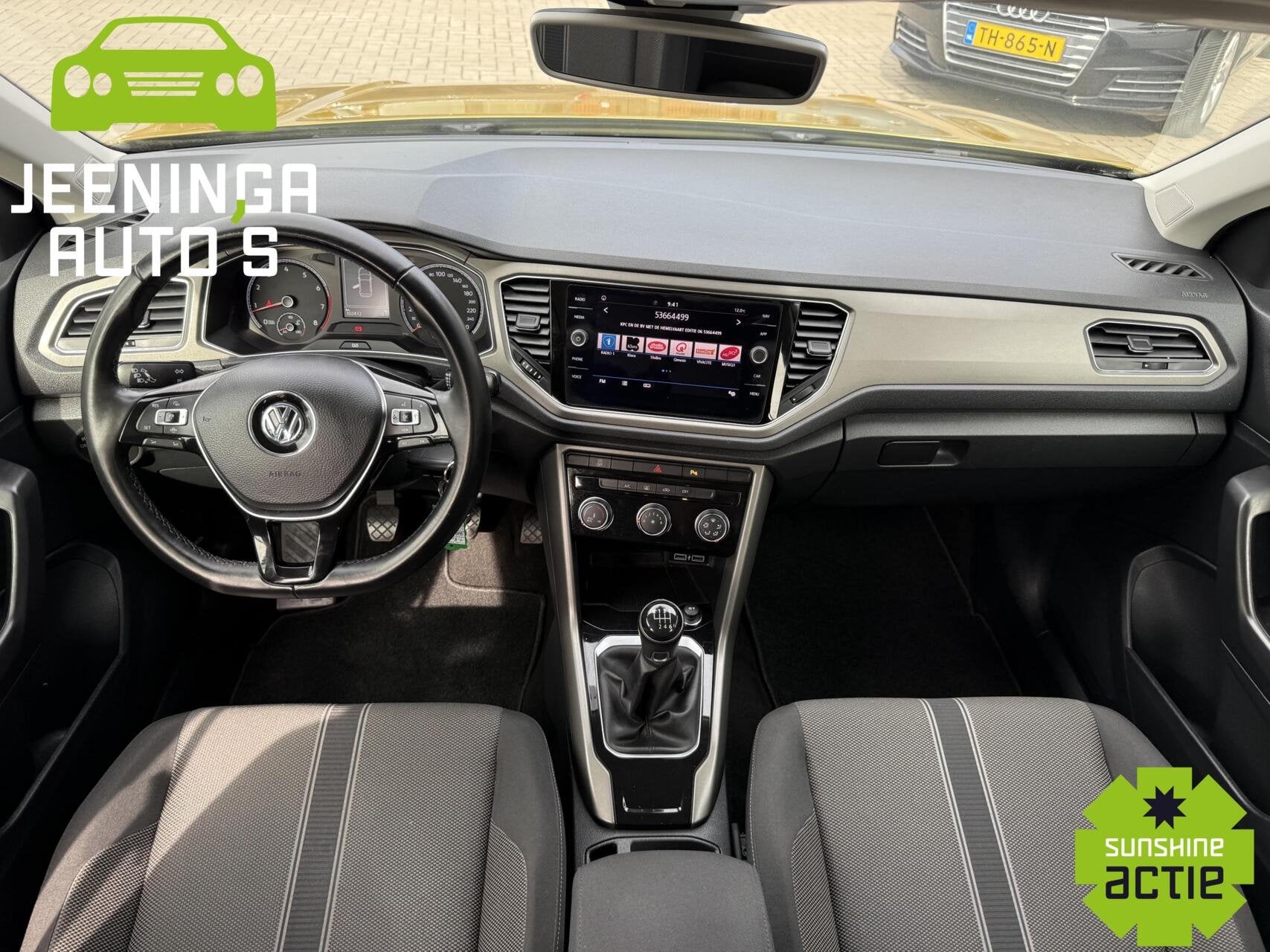 Volkswagen T-Roc 1.5 TSI Style|ACC|Trekhaak|Camera|Navi|PDC|, Auto's, Voorwielaandrijving, Stof, 4 cilinders, 150 pk
