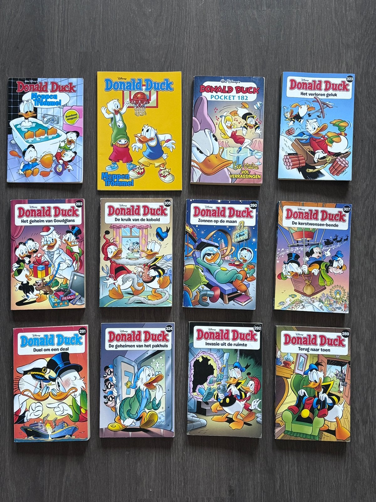 Donald Duck pocket, Meerdere comics, Ophalen, Gelezen, Europa