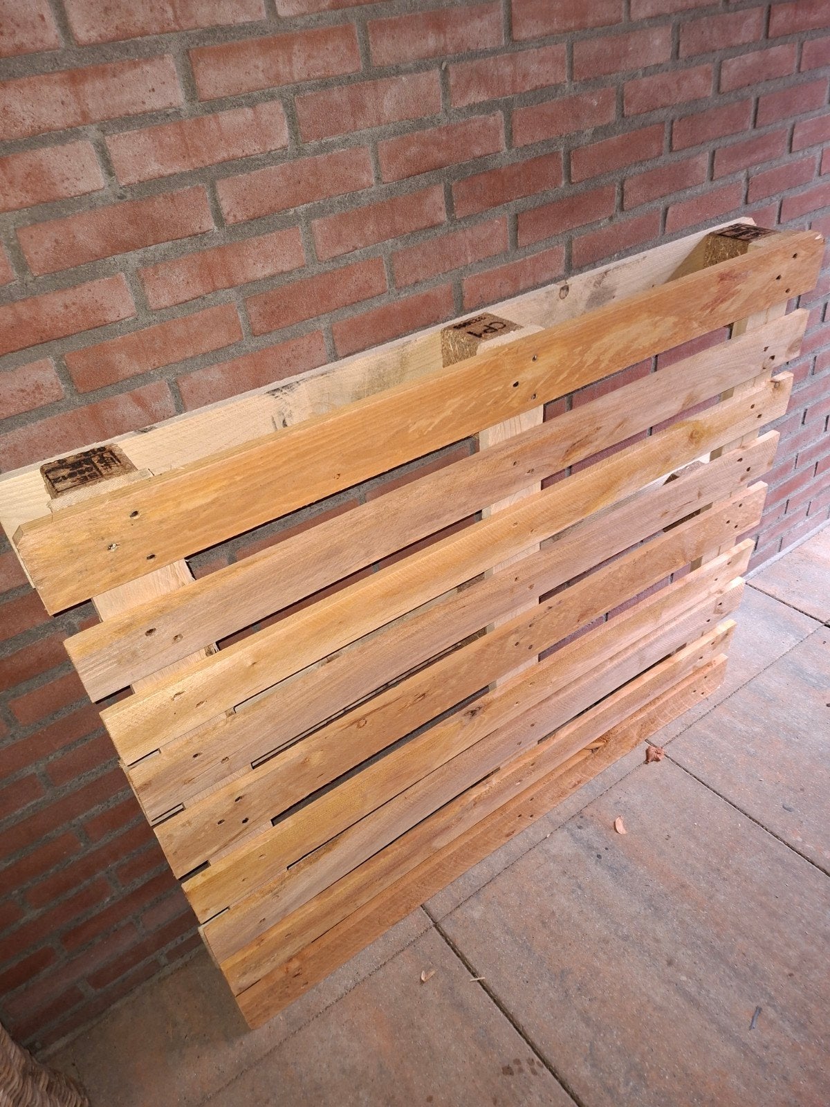 houten pallet, Ophalen, 50 mm of meer, Minder dan 200 cm, Vuren