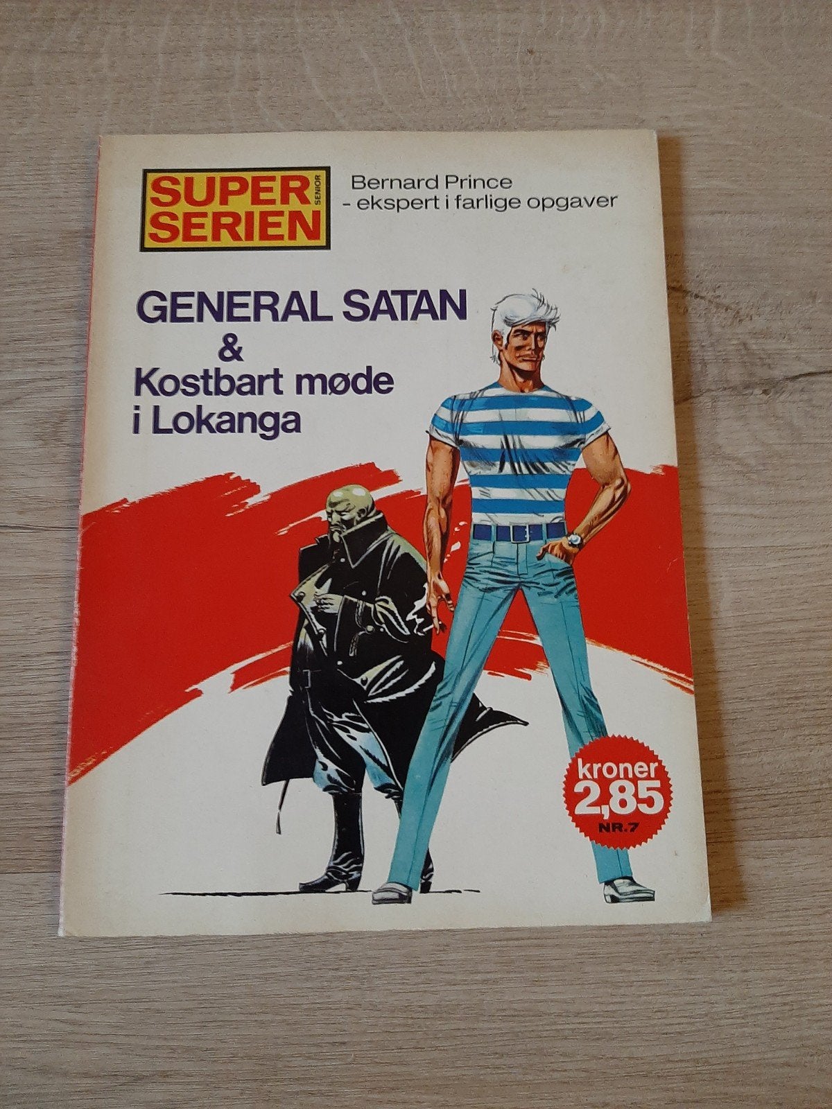 Bernard Prince - Generaal Satan & Kostbaar Ontmoeting, Eén stripboek, Ophalen of Verzenden, Gelezen, Bernard Prince
