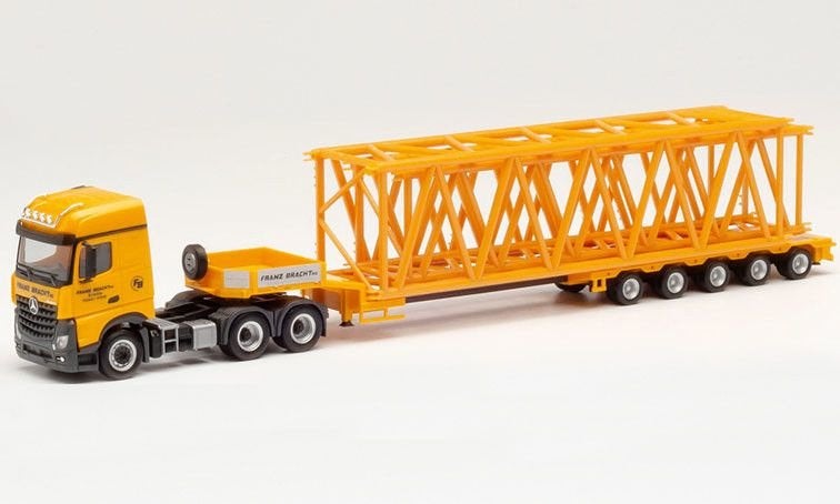 Mercedes Benz Arocs L 6x4 S.Sz. Franz Bracht Herpa, Nieuw, Ophalen of Verzenden, Bus of Vrachtwagen, Herpa