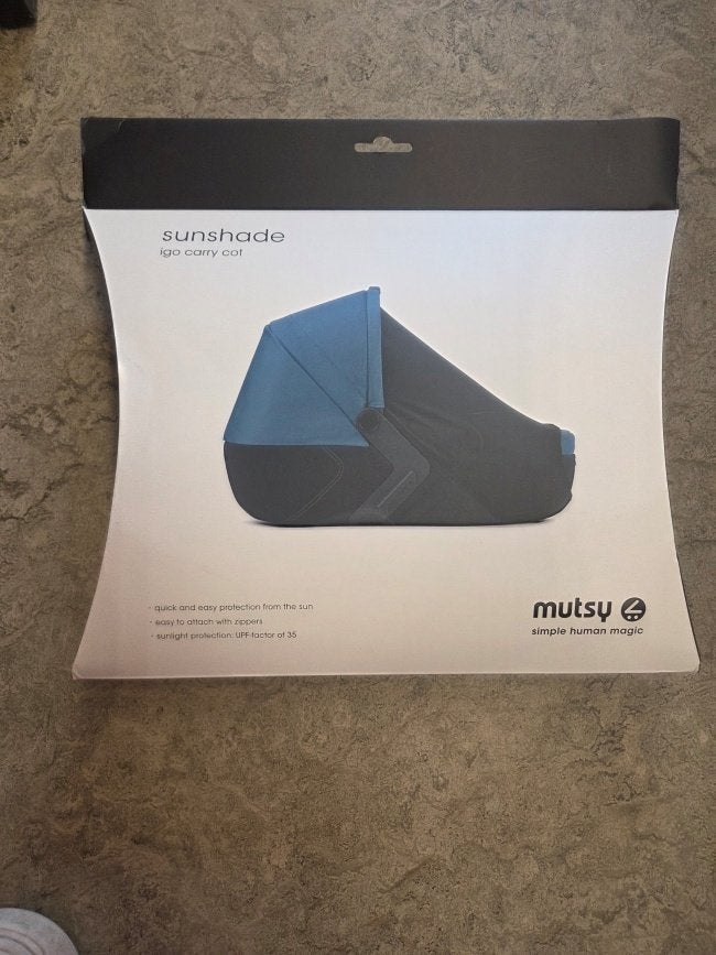 Mutsy Igo Sun Shade Carry Cot, Ophalen of Verzenden, Nieuw
