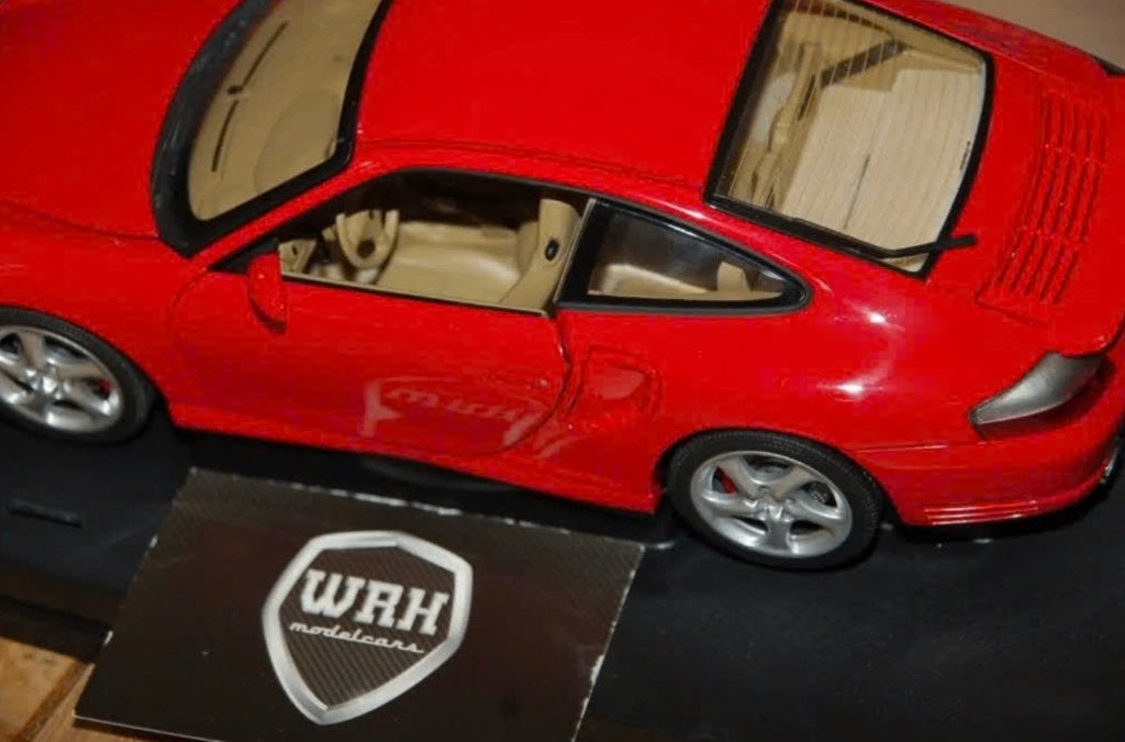 1:18 Porsche 911 996 Turbo red Autoart 77831 in box WRH, Hobby en Vrije tijd, Modelauto's | 1:18, Verzenden, Zo goed als nieuw