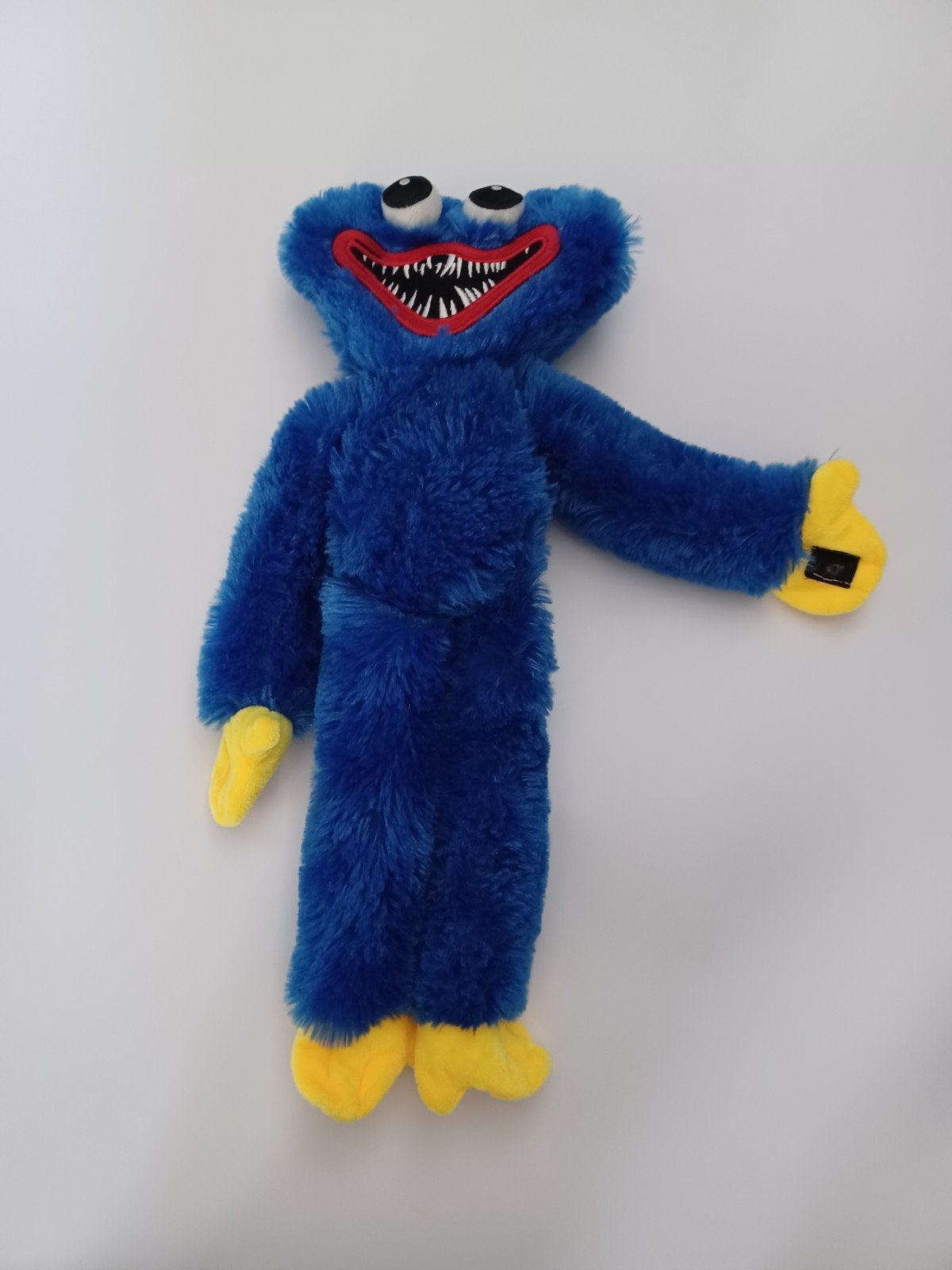 Blauwe Huggy Wuggy knuffel met klittenband handen, Ophalen, Overige merken, Overige karakters, Overige typen