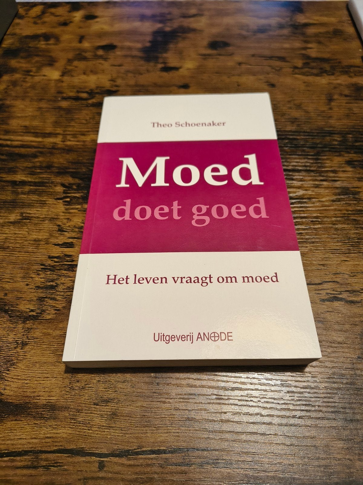 Theo Schoenaker – Moed doet goed | Het leven vraagt om moed, Ophalen of Verzenden