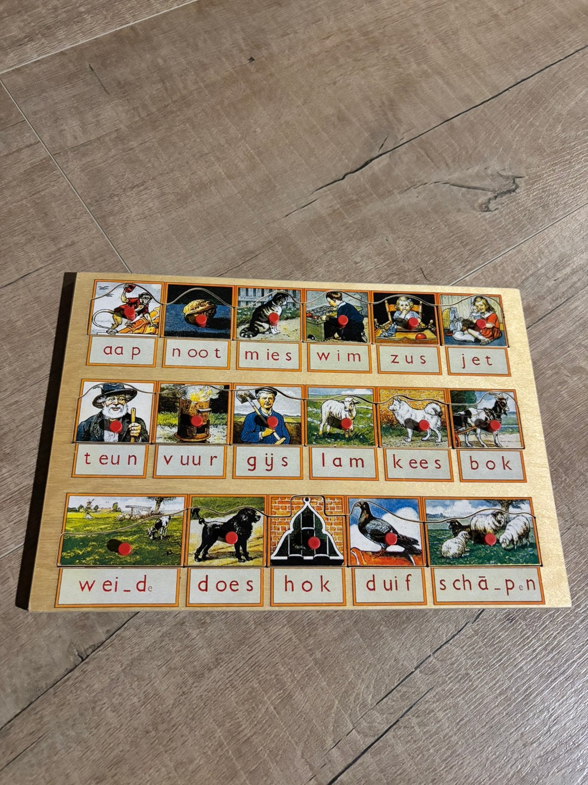 Houten puzzel, Ophalen of Verzenden, Zo goed als nieuw