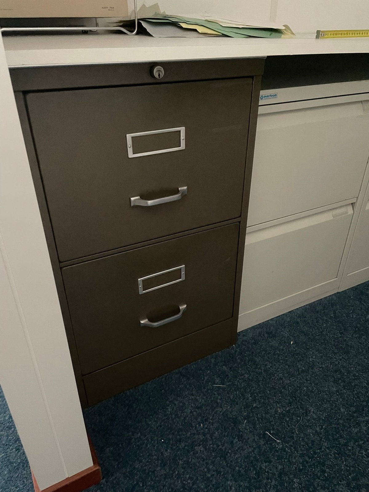 Archief kastje, Ophalen, Minder dan 50 cm, Gebruikt, Vintage