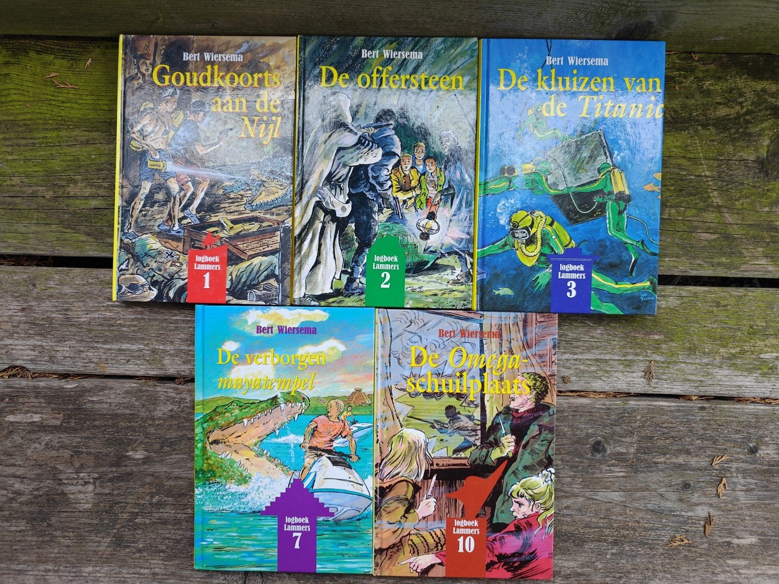 5 Delen van de serie: Logboek Lammers., Ophalen of Verzenden, Zo goed als nieuw