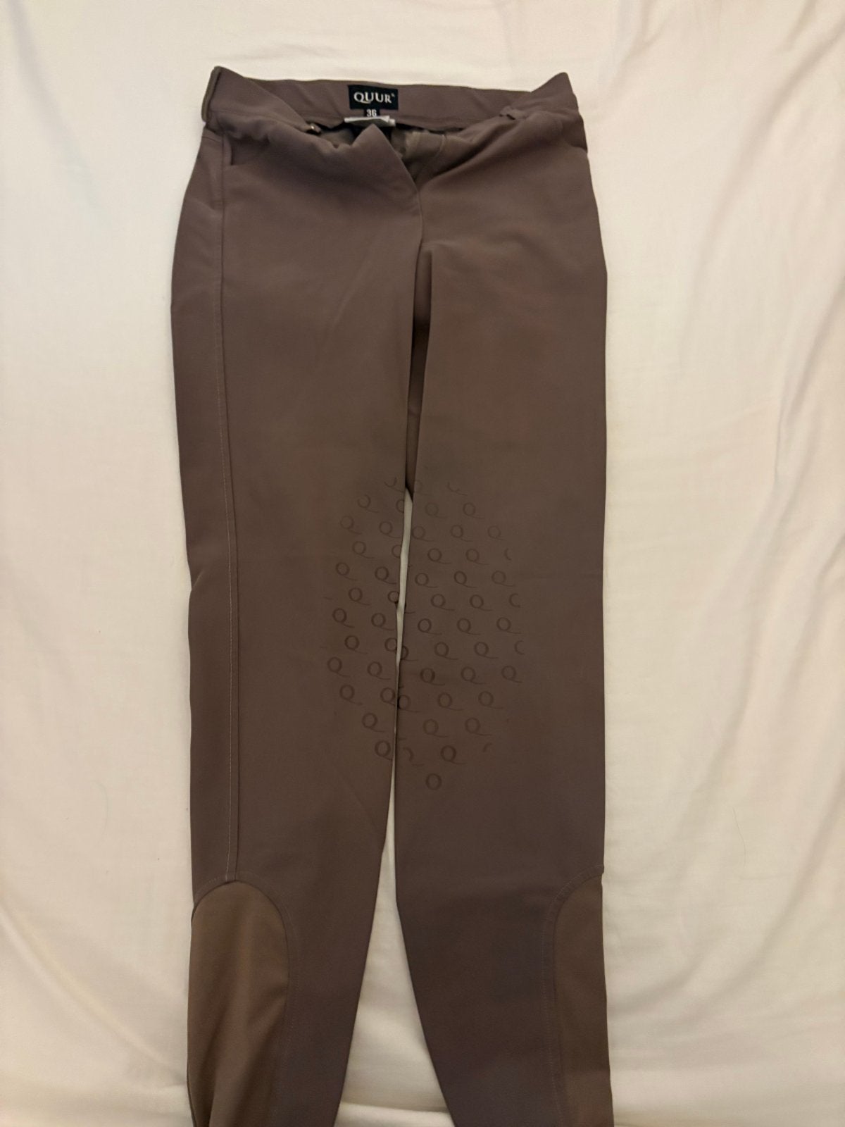 Paardrijbroek Quur maat 36, Dieren en Toebehoren, Dressuur, Zo goed als nieuw, Quur, Bruin