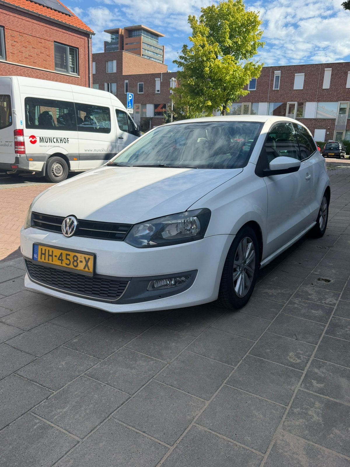 Volkswagen Polo 1.2 6V 44KW 5D  2011 Wit, Voorwielaandrijving, 967 kg, 40 €/maand, 1198 cc