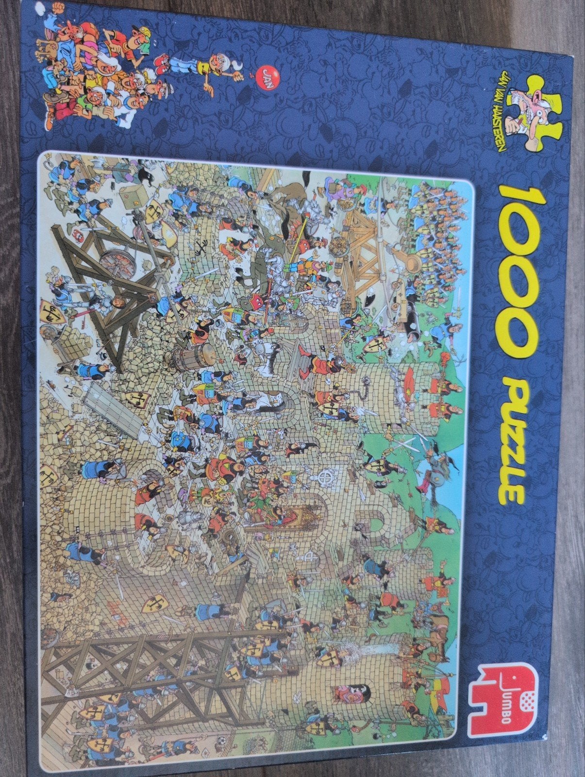 Jan van Haasteren puzzel 1000 stukjes, Ophalen of Verzenden, 500 t/m 1500 stukjes, Zo goed als nieuw