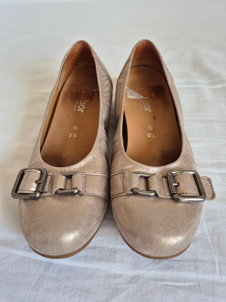 Dames ballerina schoenen Gabor, Gabor, Ophalen of Verzenden, Zo goed als nieuw, Ballerina's