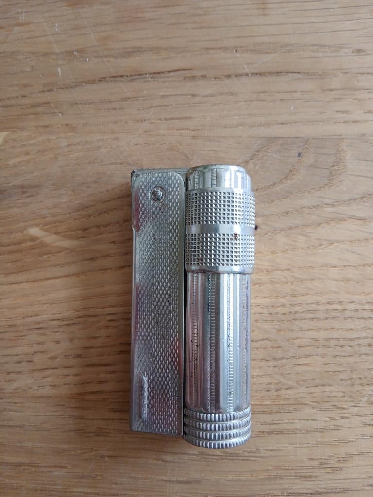 Vintage aansteker, zilverkleurig, imco triplex, Verzamelen, Ophalen of Verzenden, Gebruikt, Aansteker