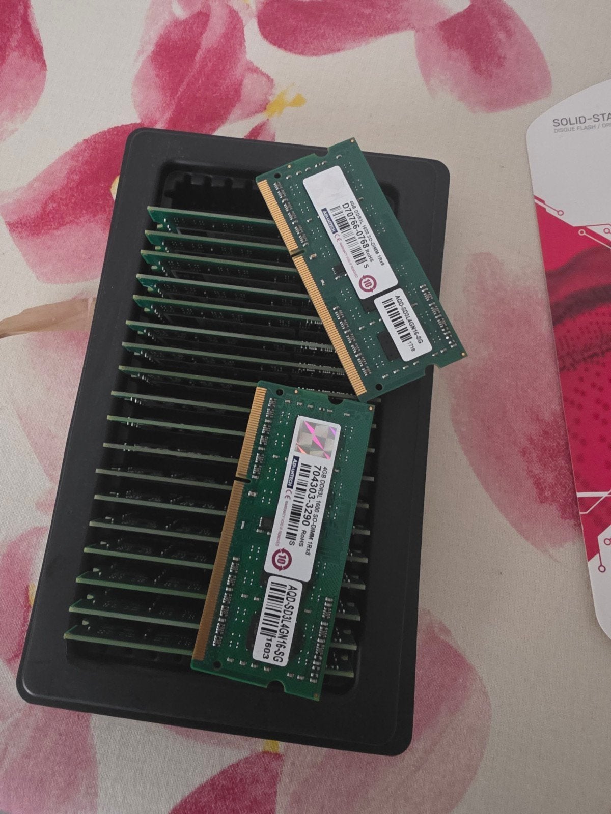 4gb ddr3l 1600mhz sodimm laptop ram, Ophalen of Verzenden, Zo goed als nieuw, DDR3, Laptop