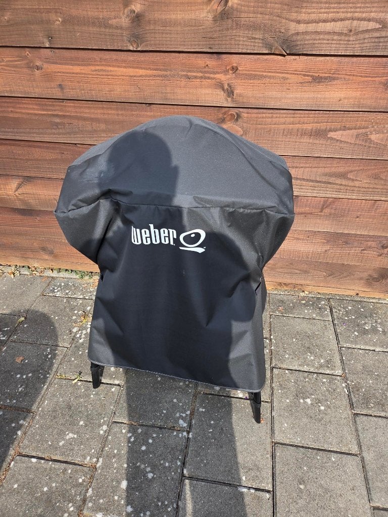 Weber Q1400 elektrische barbecue., Tuin en Terras, Elektrische barbecues, Ophalen, Zo goed als nieuw, WEBER BBQ