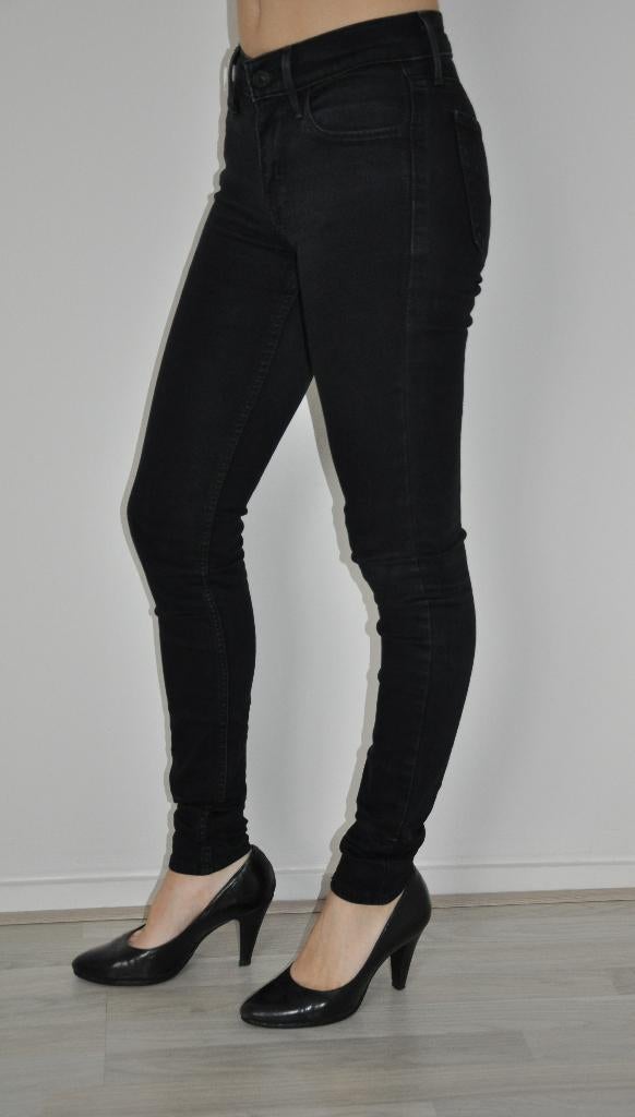 Levi's 710 super skinny xs,24,spijkerbroek levi's jeans xs, Kleding | Dames, Spijkerbroeken en Jeans, Zwart, Nieuw, Ophalen of Verzenden